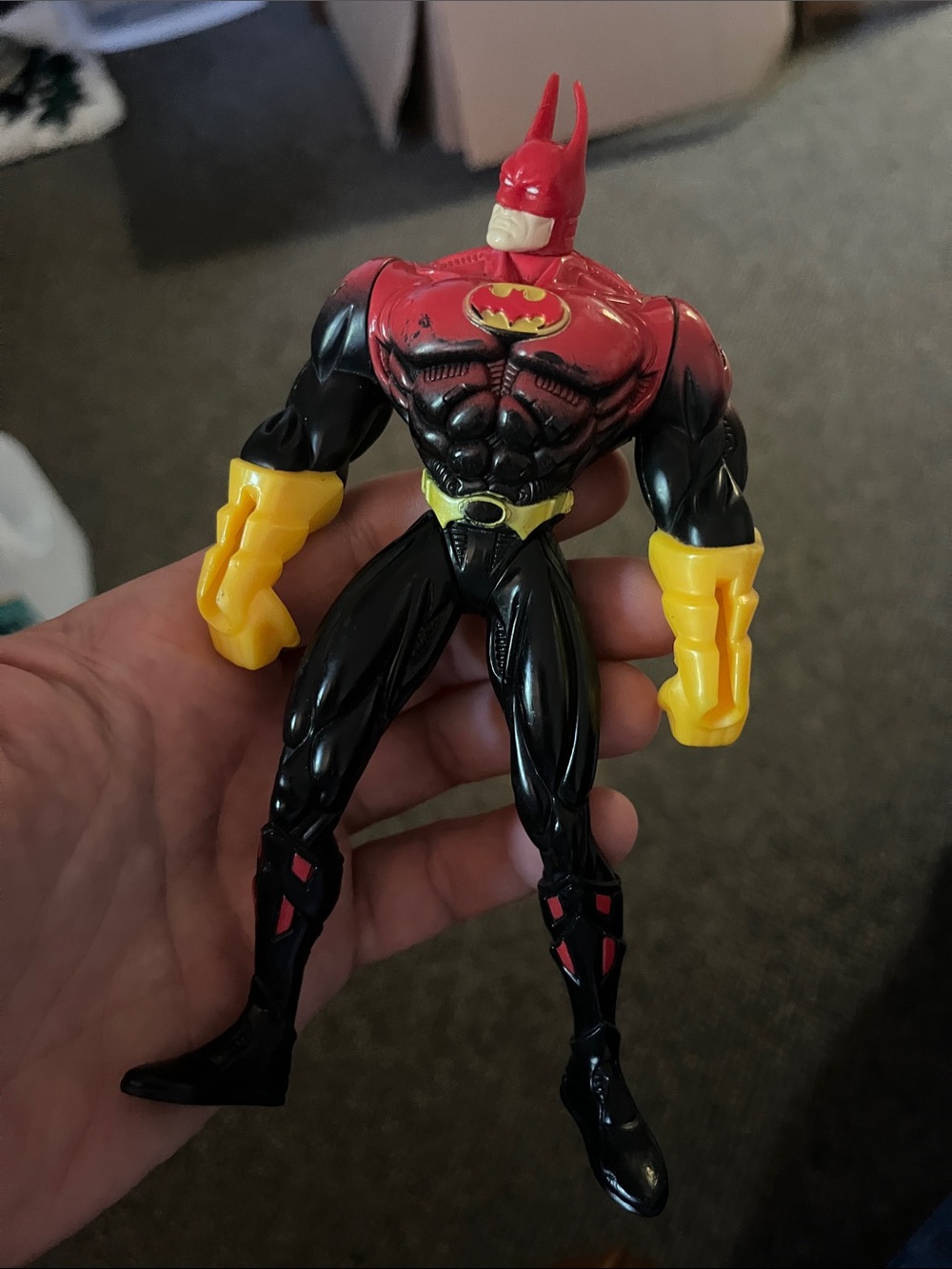 Retro 1996-1997 Batman Assault Gauntlet Dark Knight Series Action Figure Toy